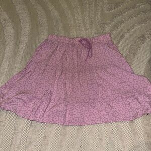 Floral Pink Skirt